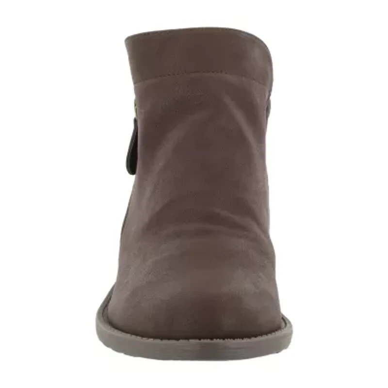 Easy Street Womens Gusto Block Heel Booties