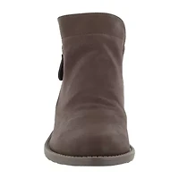 Easy Street Womens Gusto Block Heel Booties