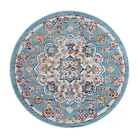 Alexandria 1 Medallion Indoor Rectangular Accent Rug