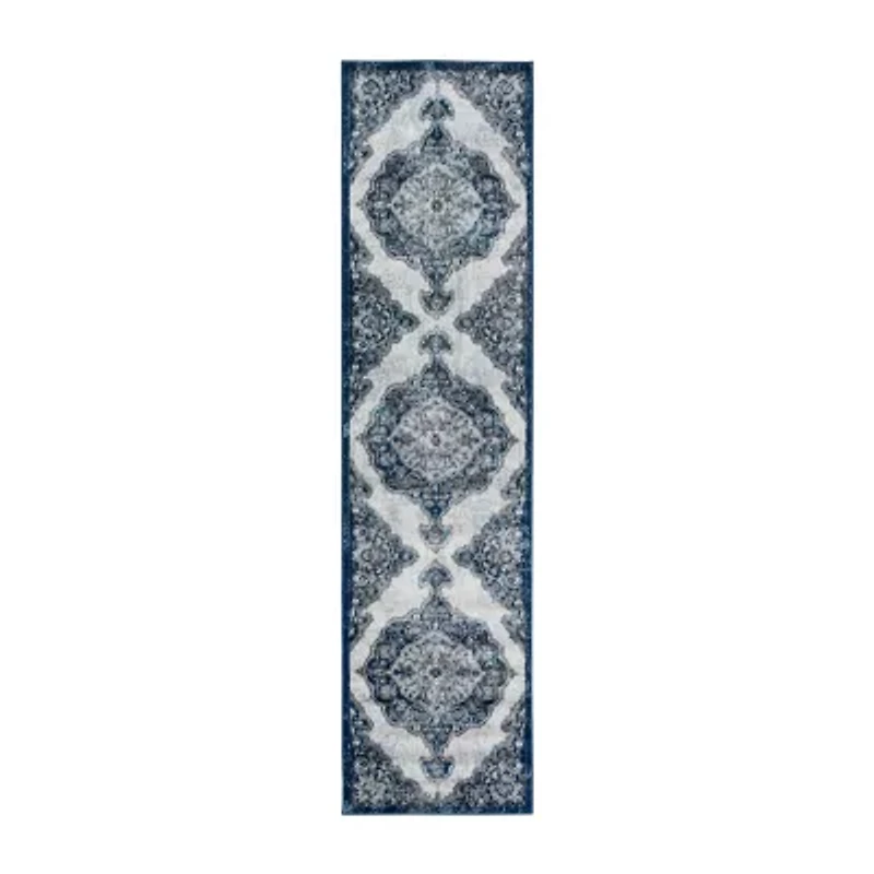 Alexandria 5 Medallion Indoor Rectangular Area Rug