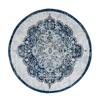 Alexandria 5 Medallion Indoor Round Area Rug