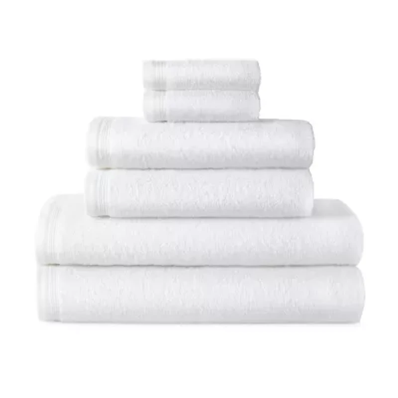 Home Expressions Solid 6-pc. Bath Towel Set