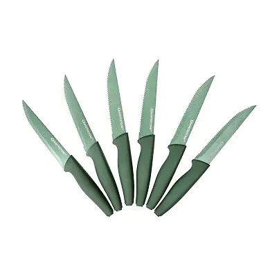 Granitestone Forged Stainless Steel 6-pc. Steak Knife Set