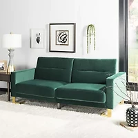Tribeca Velvet Upholstered Sofa