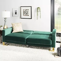 Tribeca Velvet Upholstered Sofa
