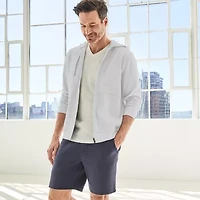 Stylus Mens Full Zip Long Sleeve Fleece Hoodie