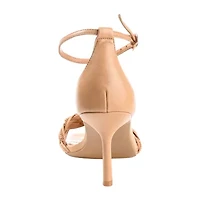 Journee Collection Mabella Womens Open Toe Stiletto Heel Pumps
