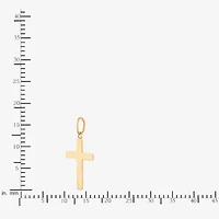 Unisex Adult 14K Gold Cross Pendant