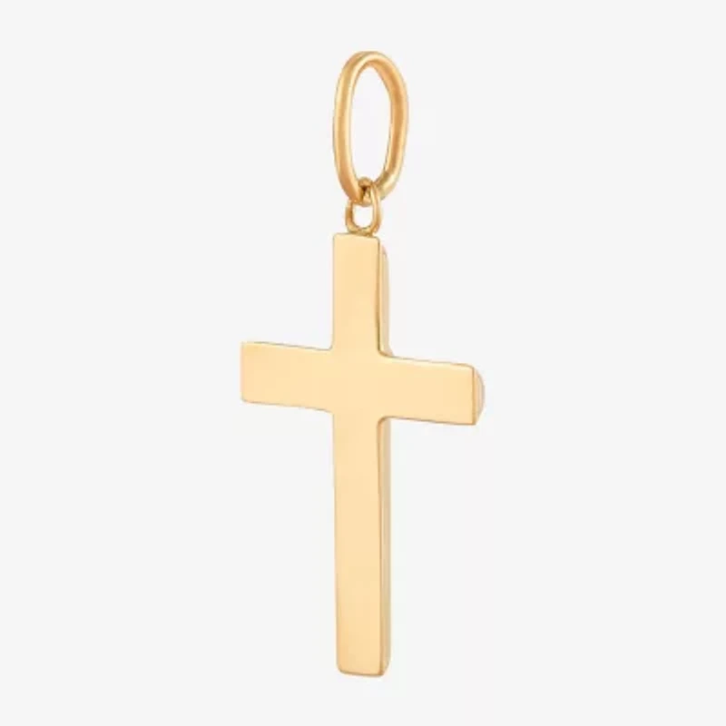 Unisex Adult 14K Gold Cross Pendant