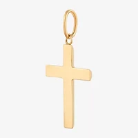 Unisex Adult 14K Gold Cross Pendant