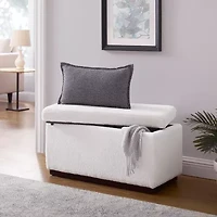 Berlinda Sherpa Rectangular Storage Ottoman