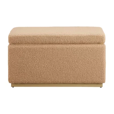 Berlinda Sherpa Rectangular Storage Ottoman