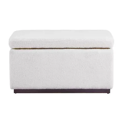 Berlinda Sherpa Rectangular Storage Ottoman