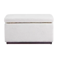 Berlinda Sherpa Rectangular Storage Ottoman