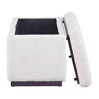Berlinda Sherpa Rectangular Storage Ottoman