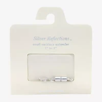 Silver Reflections Womens Pure Silver Over Brass Necklace Extender