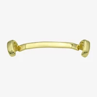 Silver Reflections Womens 14K Gold Over Brass Ring Guard