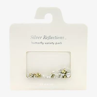 Silver Reflections 14K Gold Over Brass Pure Silver Over Brass Earring Backs
