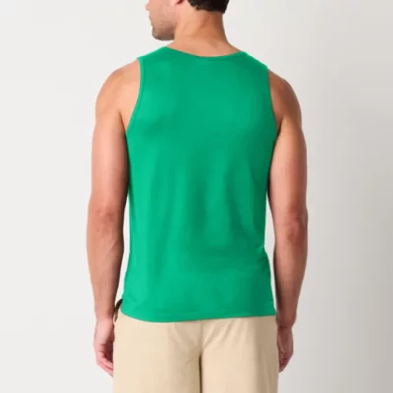 Xersion Mens Round Neck Sleeveless Active Tank Top
