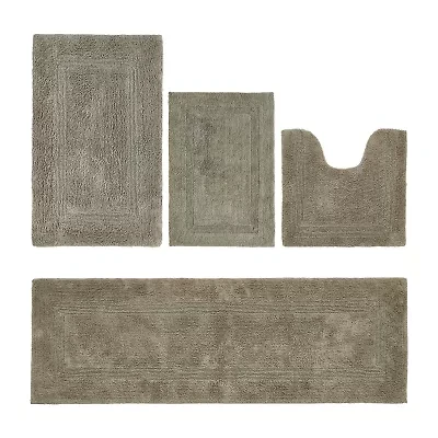 Better Trends Lux Tufted Mat 4-pc. Bath Rug Set