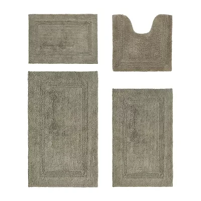 Better Trends Lux Tufted Mat 4-pc. Bath Rug Set