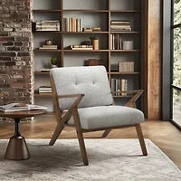 INK+IVY Rocket Tufted Upholstered Armchair