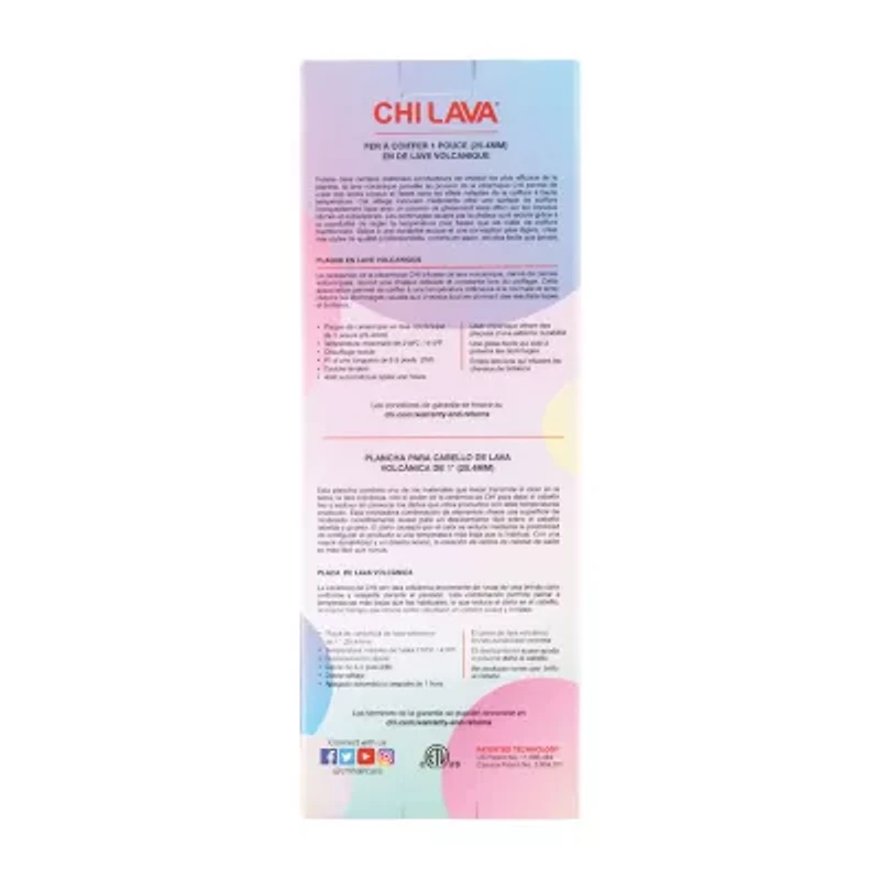 CHI Chi Lava 1 Inch Bubilicious Flat Iron