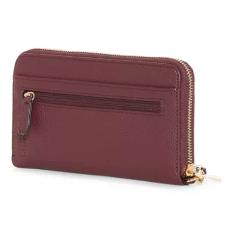 Liz Claiborne Erica Womens Zip Around Wallet