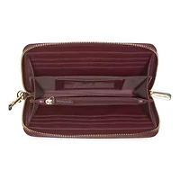 Liz Claiborne Erica Womens Zip Around Wallet