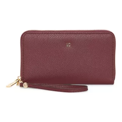 Liz Claiborne Erica Womens Zip Around Wallet