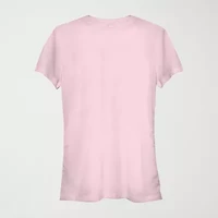 Disney Princess Belle Be Our Guest Tee Womens Crew Neck Short Sleeve Juniors Graphic T-Shirt