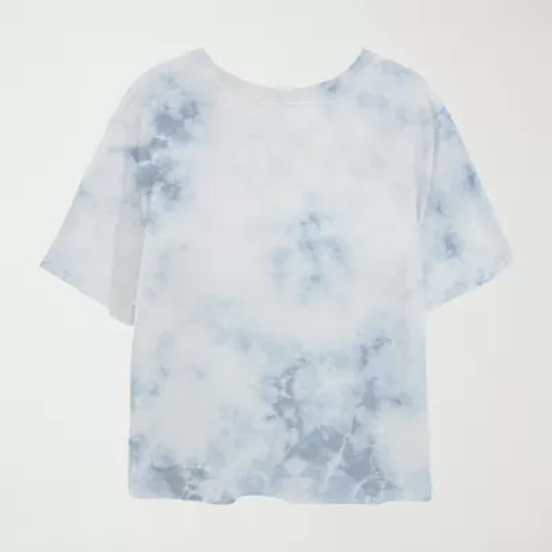 Dr Eggman Cropped Tee Womens Juniors Crew Neck Short Sleeve Sonic the Hedgehog Graphic T-Shirt