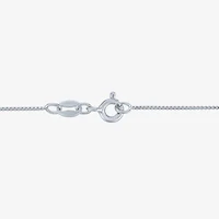 "Mom" (G-H / Si2 I1) Womens 1/10 CT. T.W. Lab Grown White Diamond 14K Rose Gold Over Silver Sterling Silver Cross 18 Inch Pendant Necklace