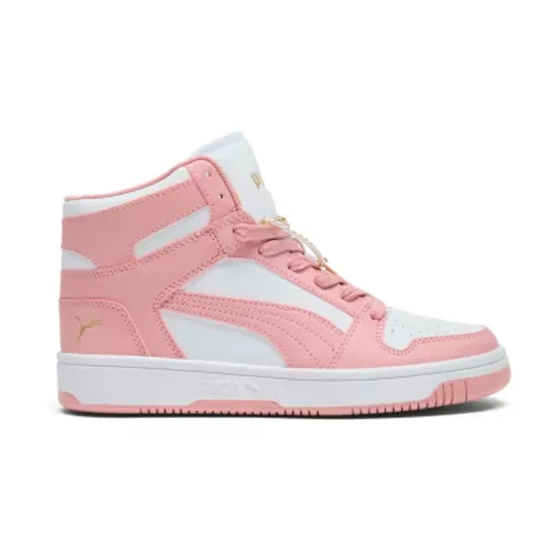 PUMA Rebound Layup Bling Glow Womens Basketball Shoes