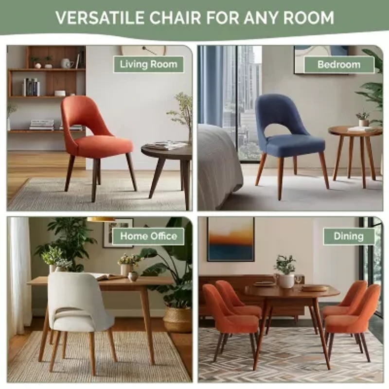 INK+IVY Nola 2-pc. Upholstered Dining Chair