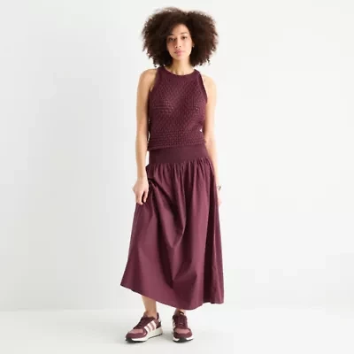 a.n.a Womens Maxi Skirt
