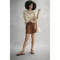 a.n.a Martine Woven Bucket Bag