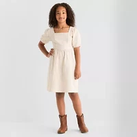 Thereabouts Little & Big Kid Girls Short Sleeve A-Line Dress