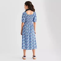 Thereabouts Little & Big Kid Girls 2-pc. Short Sleeve Puffed A-Line Dress