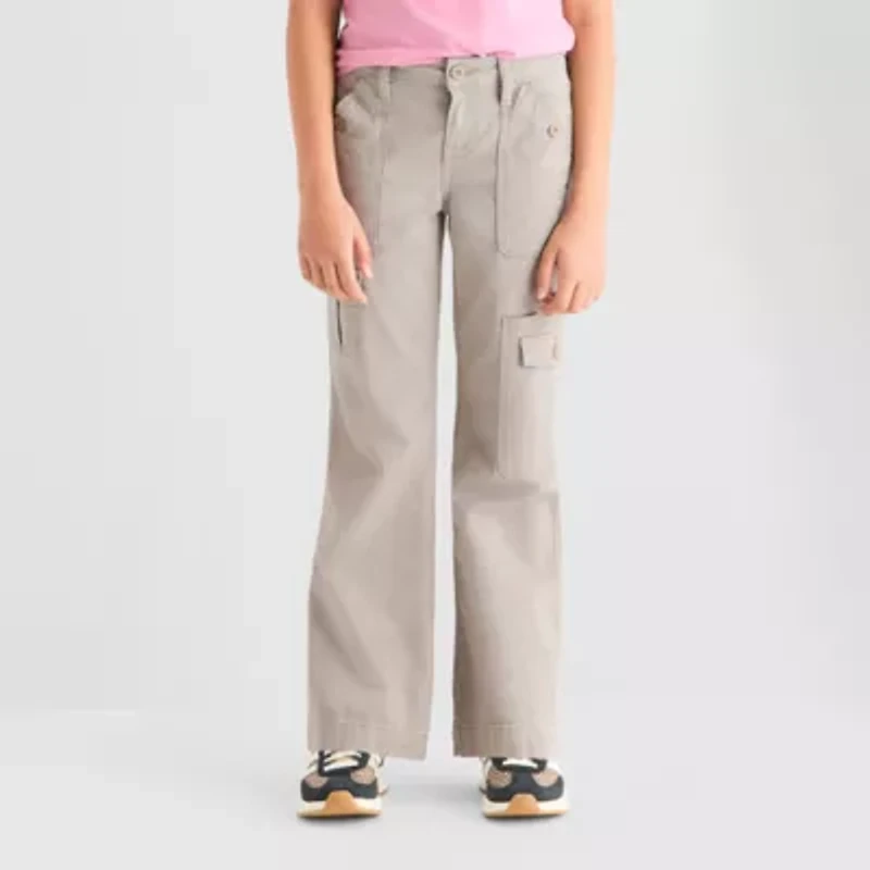 Thereabouts Little & Big Kid Girls Flare Cargo Pant