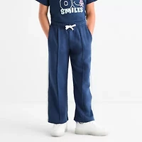 Thereabouts Pintuck Little Girls Wide Leg Regular Fit Pull-On Pant