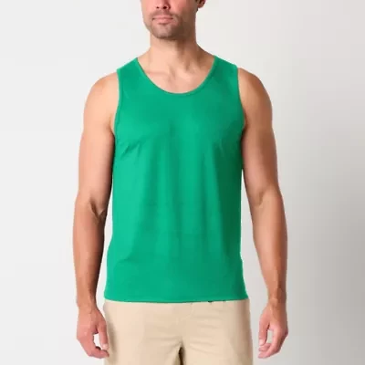 Xersion Mens Round Neck Sleeveless Active Tank Top