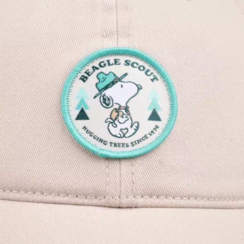 Peanuts Snoopy Eagle Scout Patch Mens Peanuts Baseball Cap