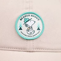 Peanuts Snoopy Eagle Scout Patch Mens Peanuts Baseball Cap