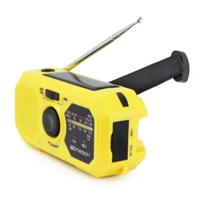 Emerson Emergency Dynamo Hand Crank Weather Radio