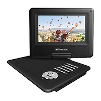 Emerson 7in Portable Dvd Player Bookshelf Speaker