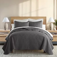 Casual Comfort Premium Ultra Soft Damask Pattern Quilted Coverlet Set