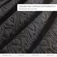 Casual Comfort Premium Ultra Soft Damask Pattern Quilted Coverlet Set