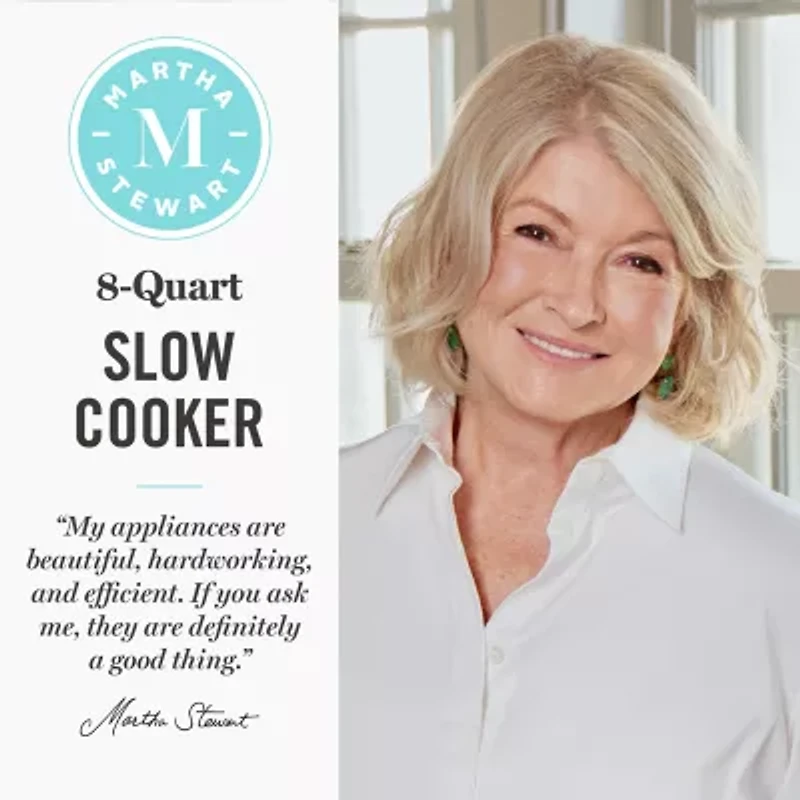 Martha Stewart 8 Qt Programmable Slow Cooker