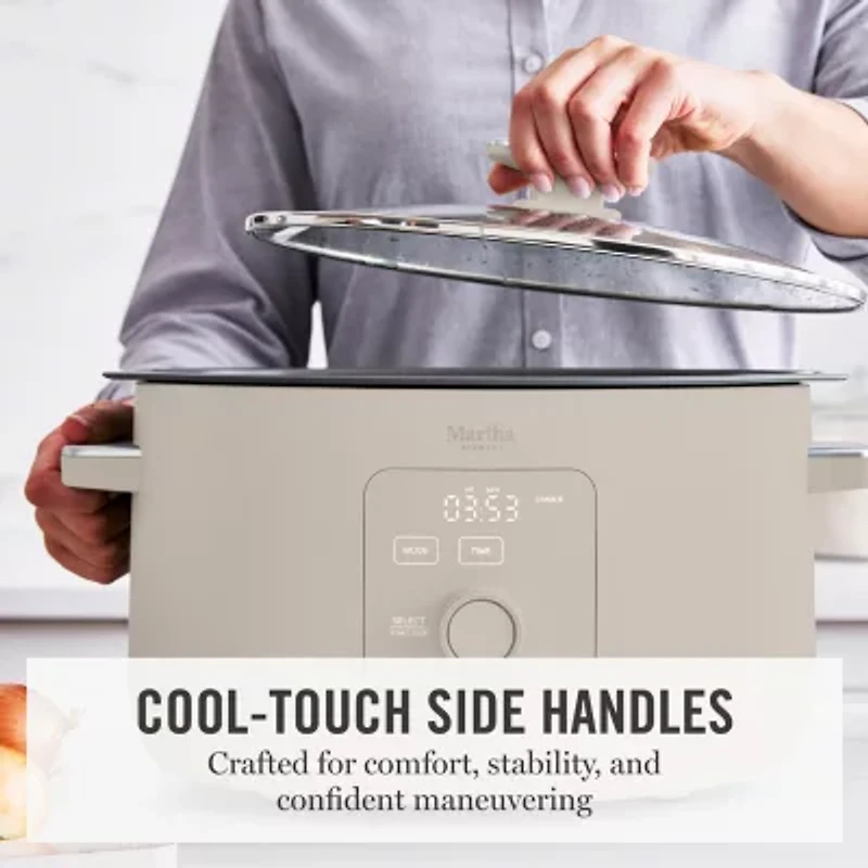 Martha Stewart 8 Qt Programmable Slow Cooker